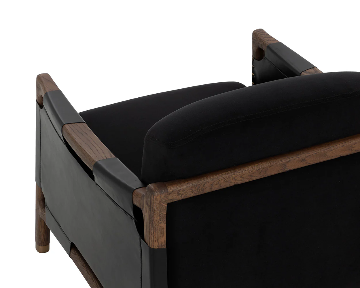 Calloway Lounge Chair - Antique Brown - Image 10