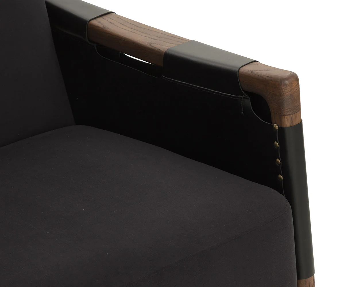 Calloway Lounge Chair - Antique Brown - Image 11