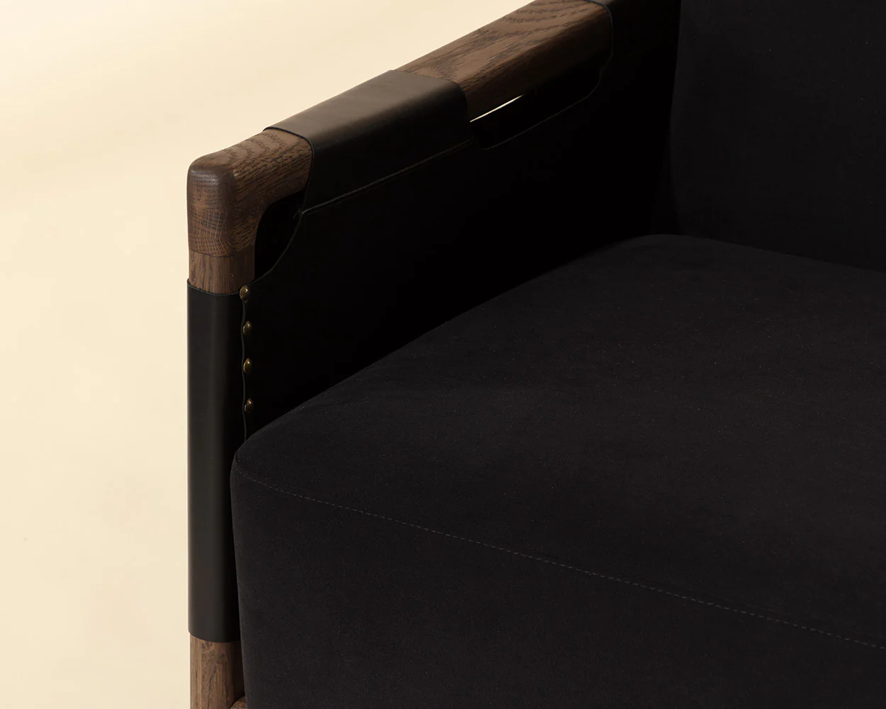 Calloway Lounge Chair - Antique Brown - Image 4