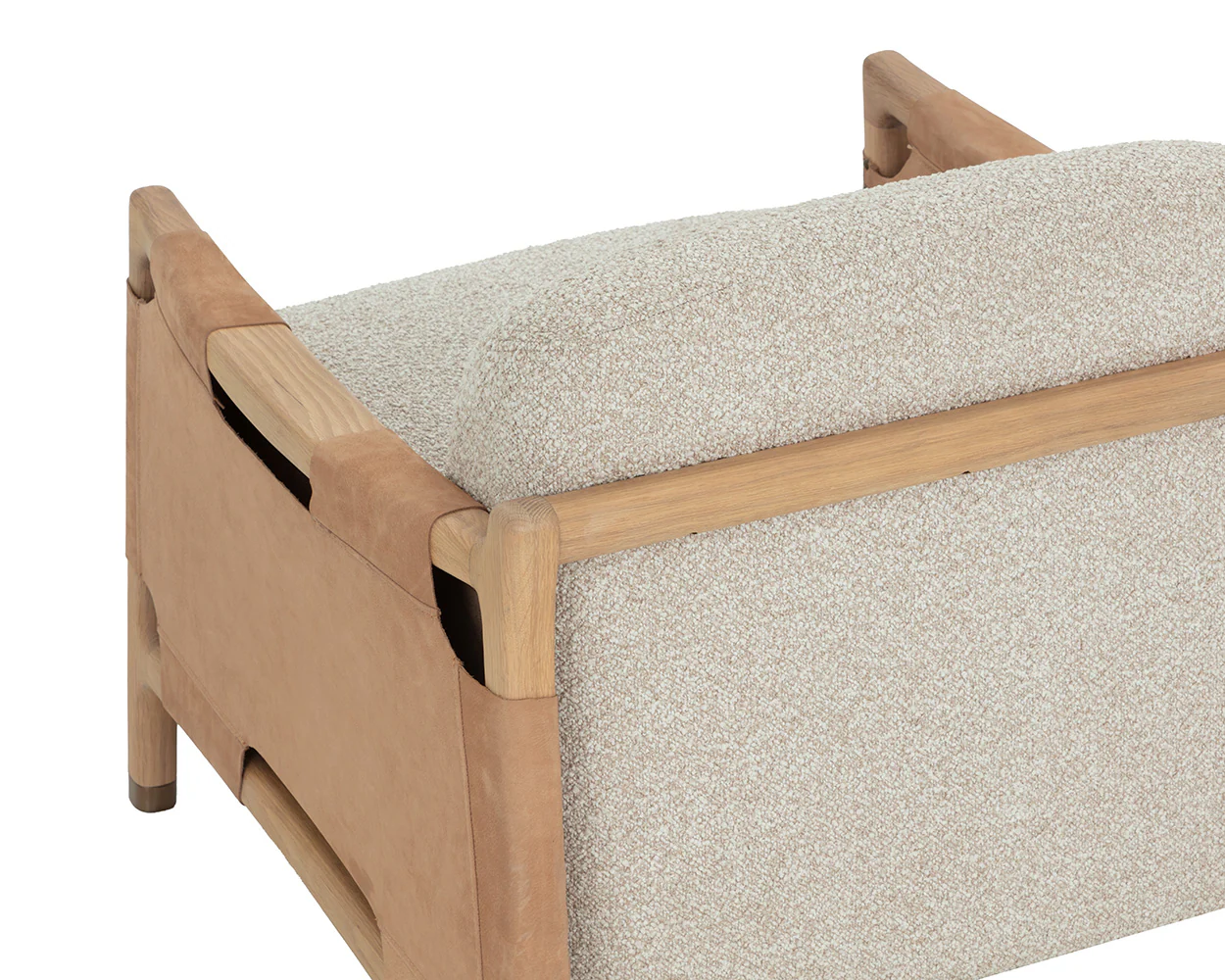 Calloway Lounge Chair - Light Oak - Image 10