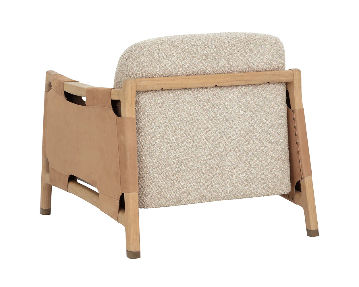 Calloway Lounge Chair - Light Oak - Image 9