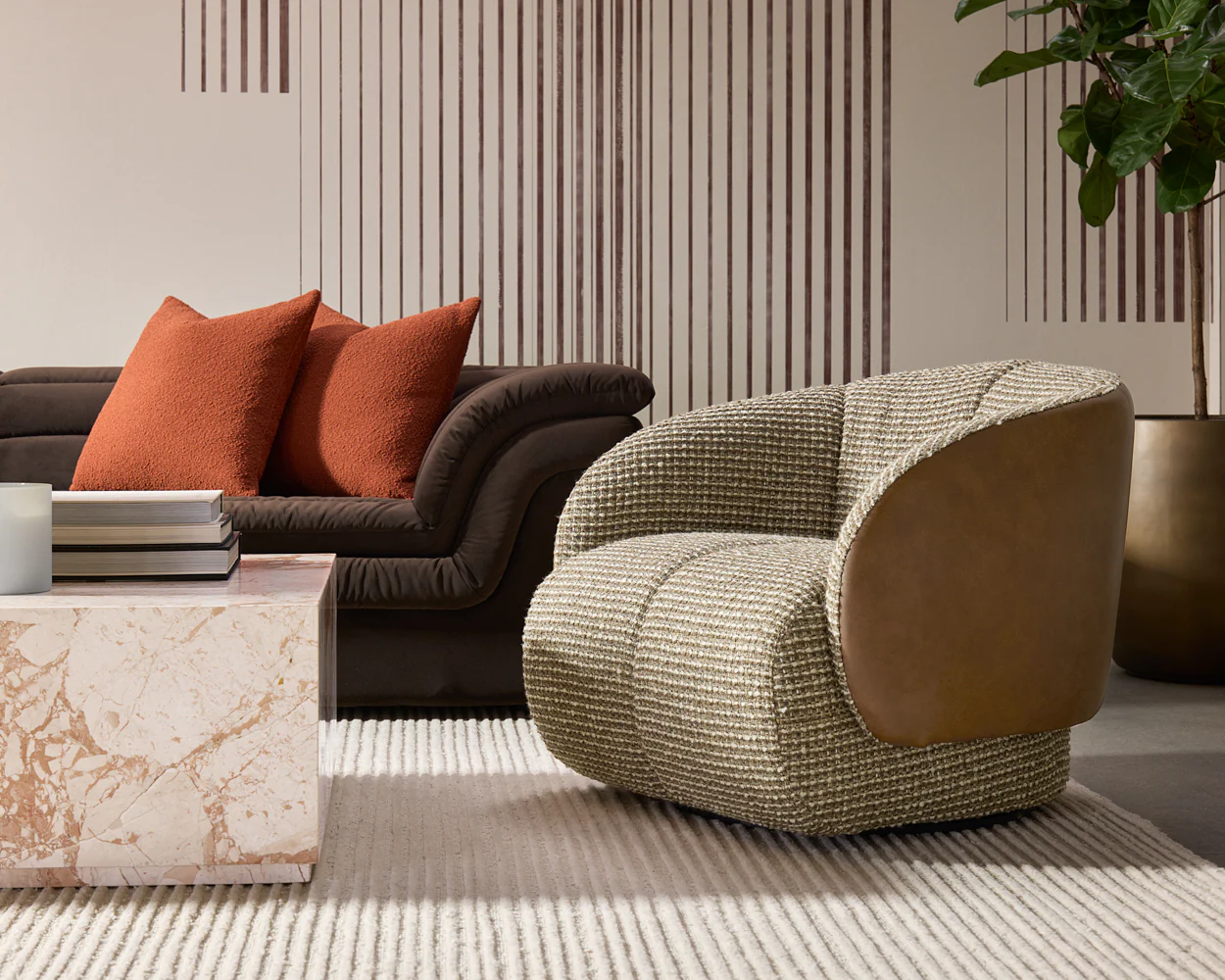 Camie Swivel Lounge Chair - Image 2