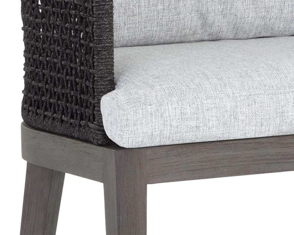 Capri Counter Stool - Smoke Grey - Image 4