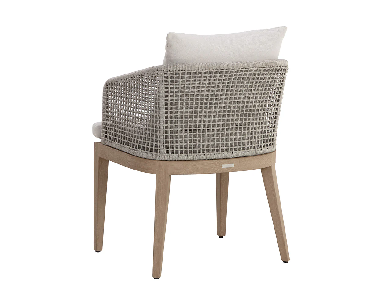 Capri Dining Armchair - Drift Brown - Image 5