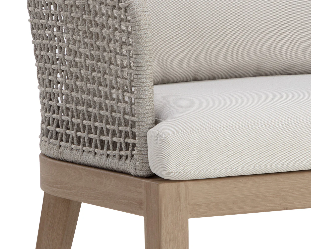 Capri Dining Armchair - Drift Brown - Image 6