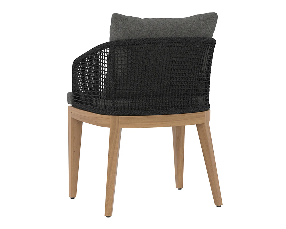 Capri Dining Armchair - Natural - Image 5
