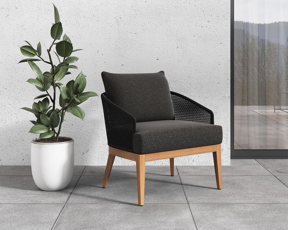 Capri Lounge Chair - Natural - Image 2