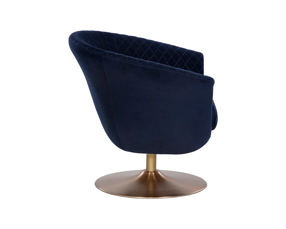 Carine Swivel Lounge Chair - Image 4