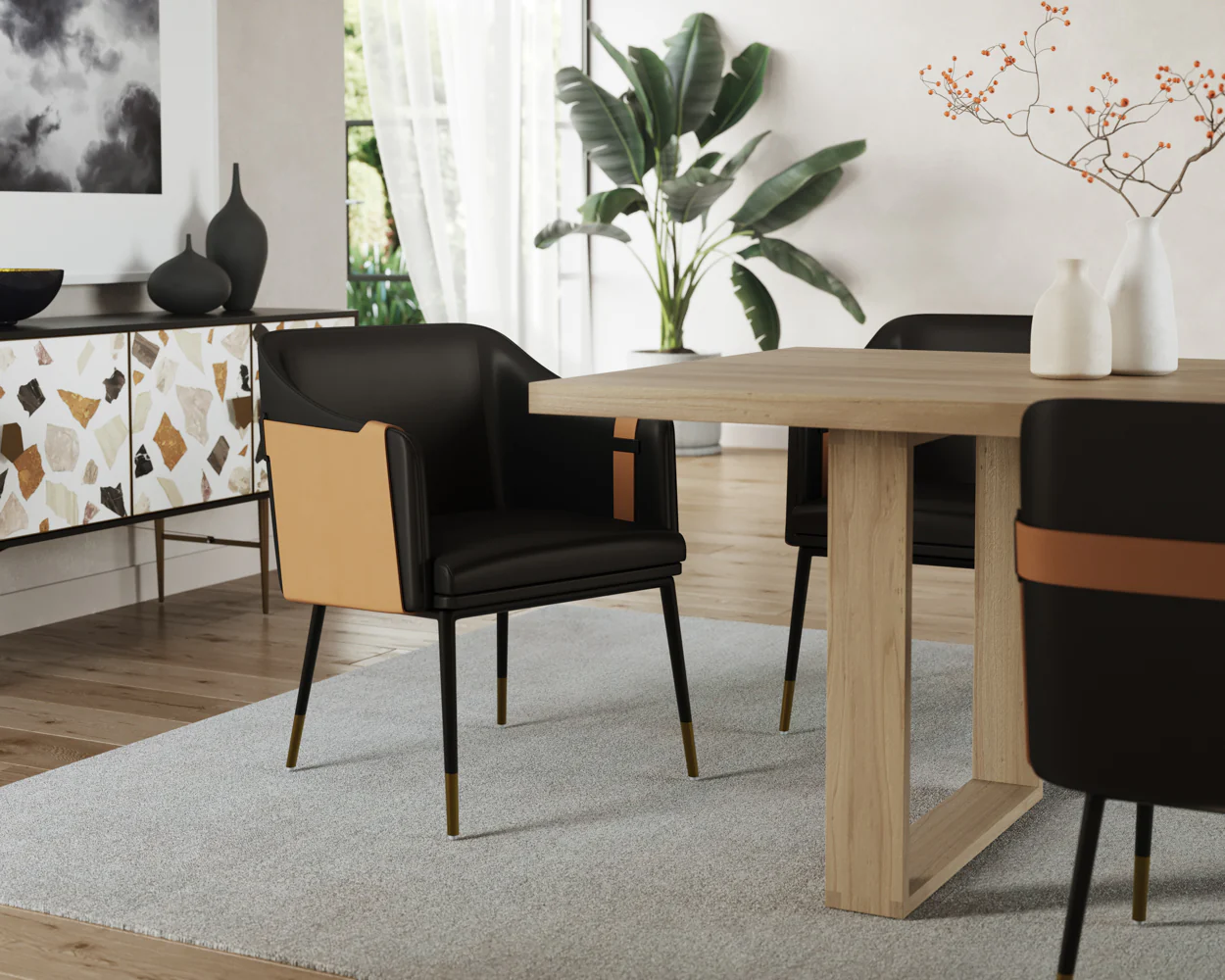Carter Dining Armchair - Image 2