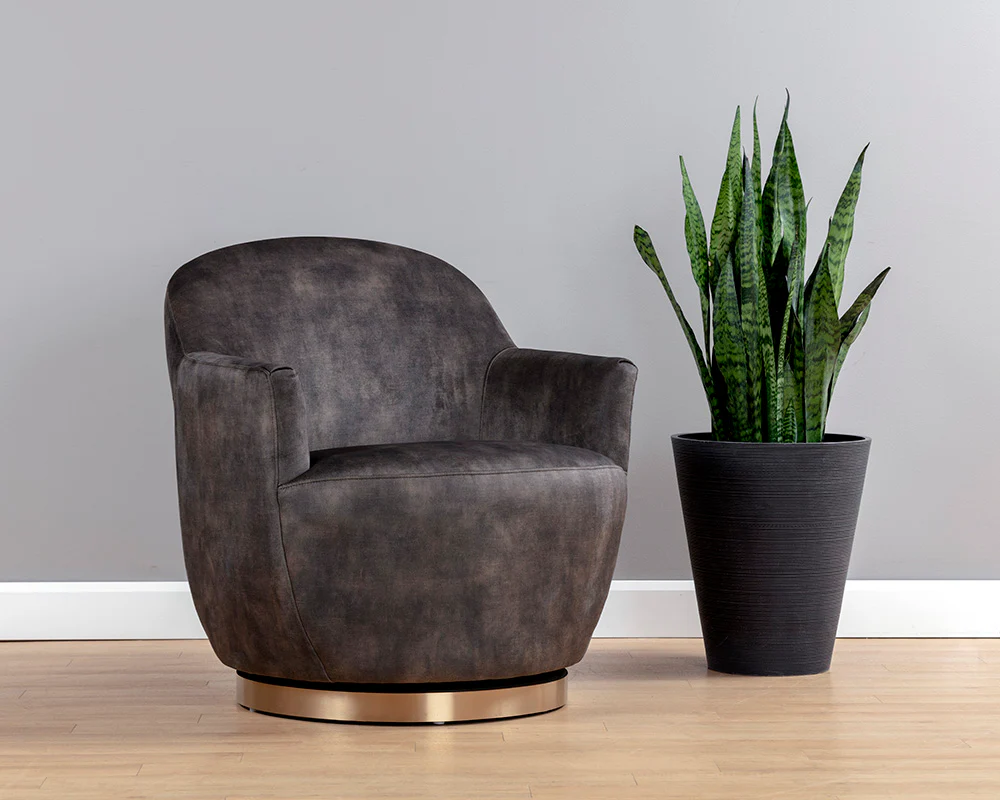 Casey Swivel Lounge Chair - Image 2