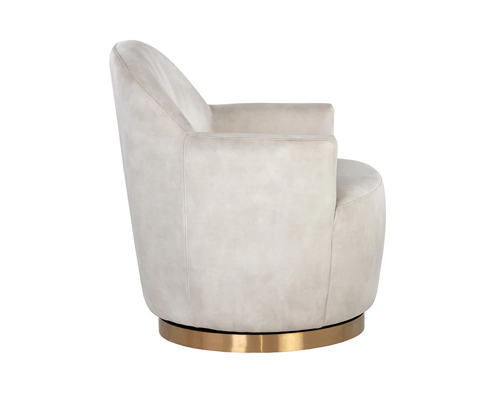 Casey Swivel Lounge Chair - Image 20