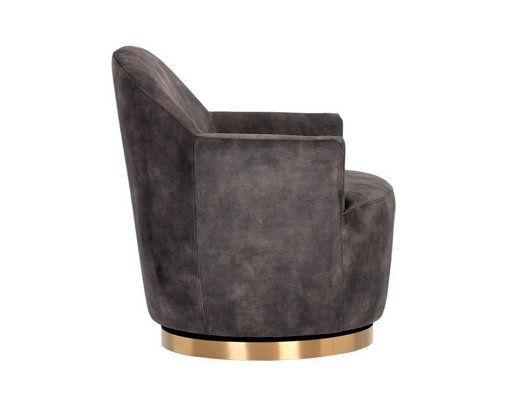 Casey Swivel Lounge Chair - Image 4