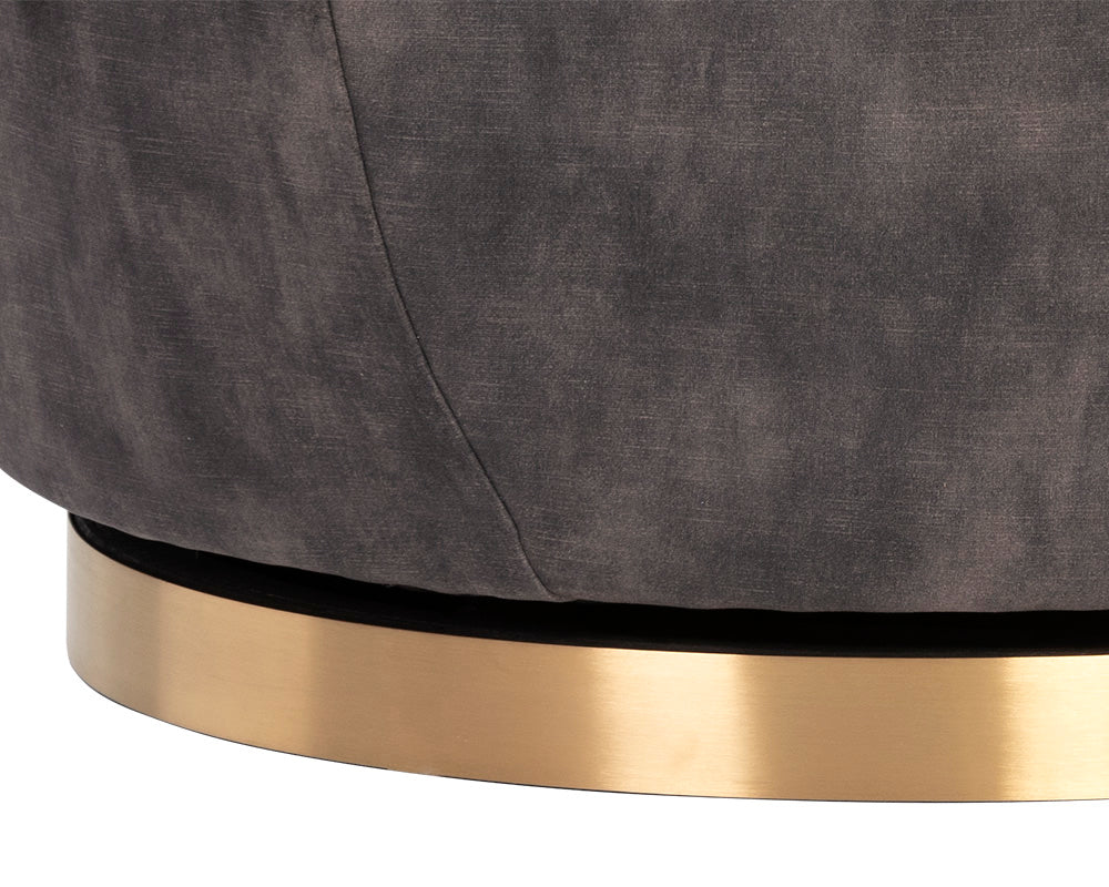 Casey Swivel Lounge Chair - Image 7