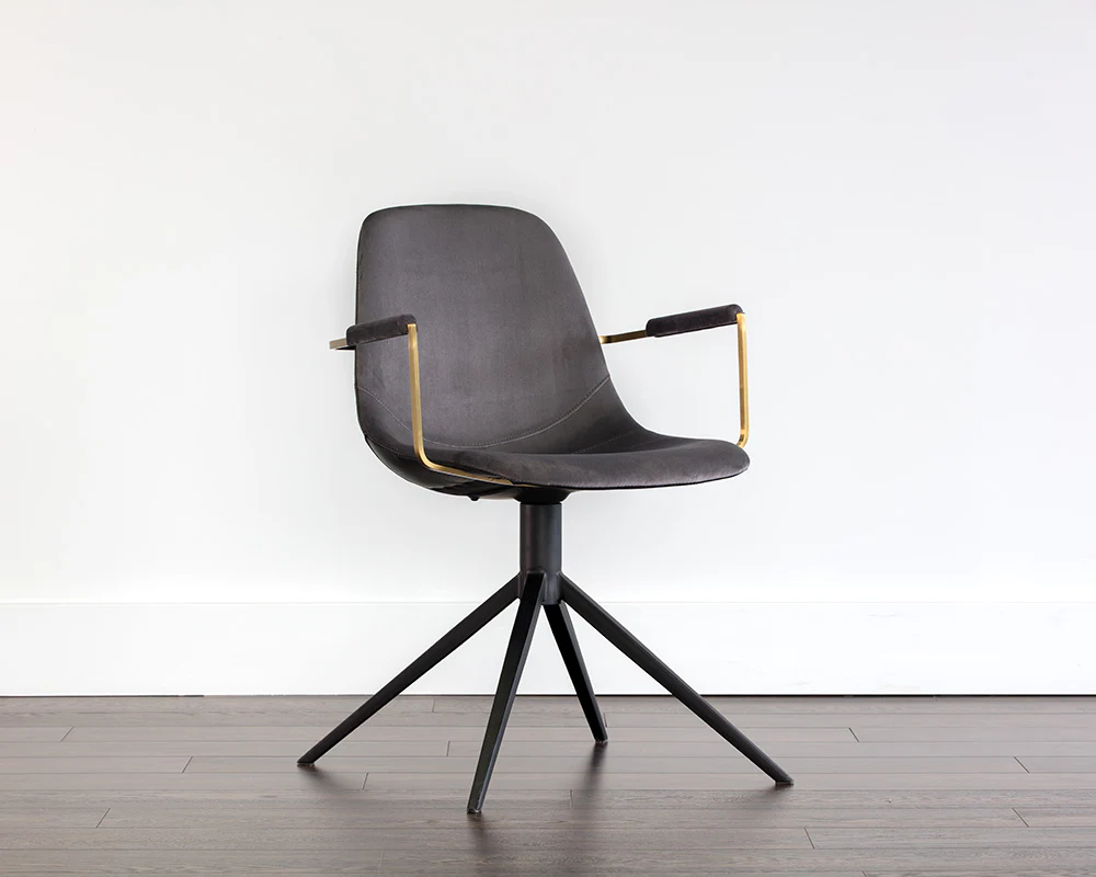 Cassius Swivel Dining Armchair - Image 17