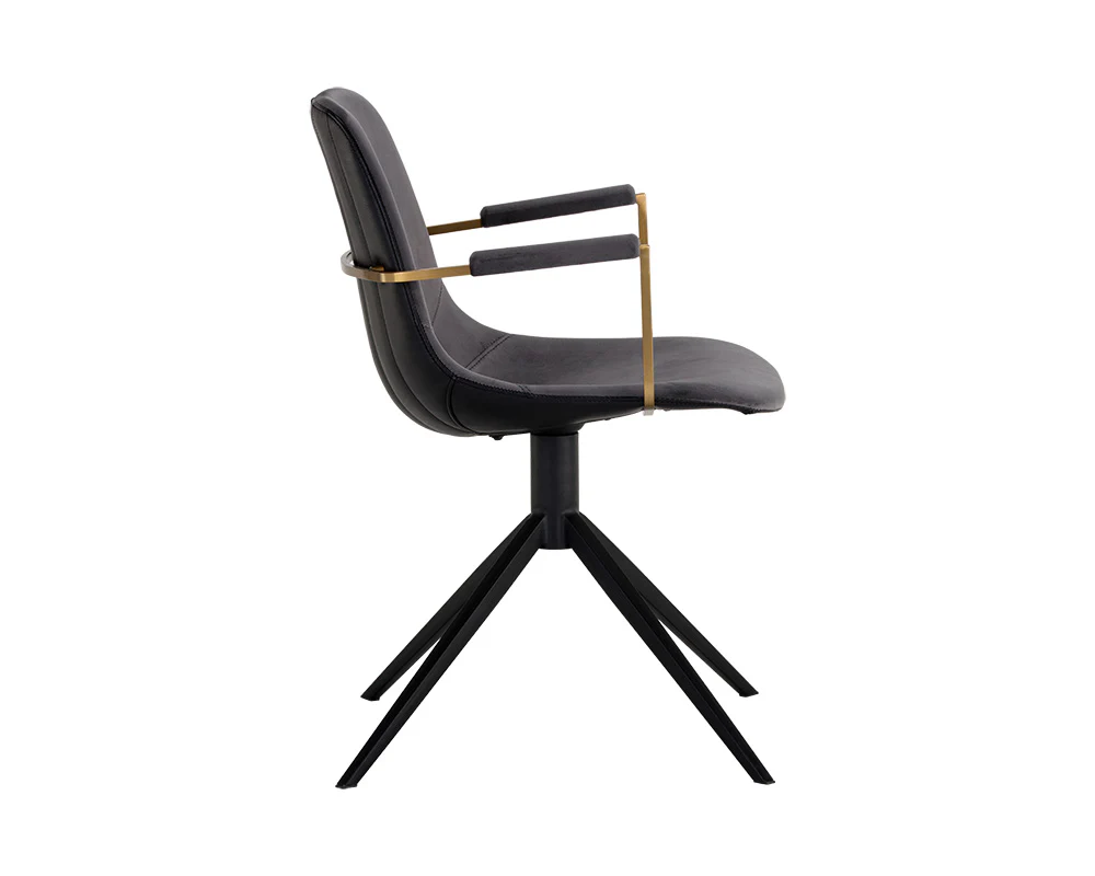 Cassius Swivel Dining Armchair - Image 19