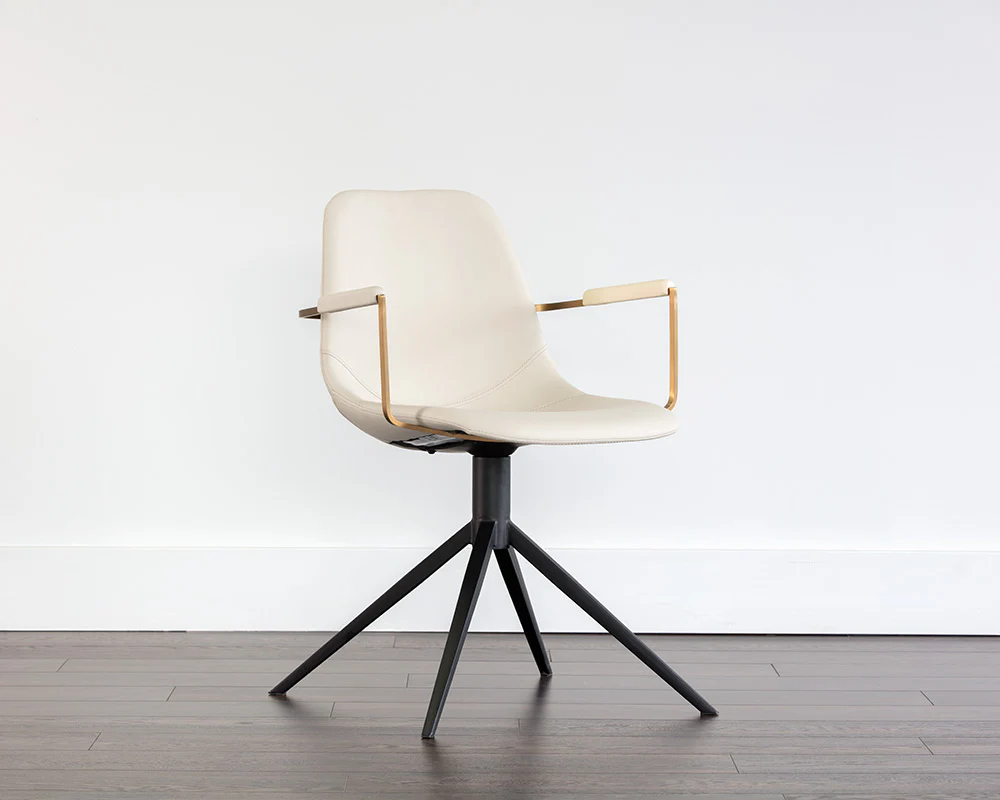 Cassius Swivel Dining Armchair - Image 2
