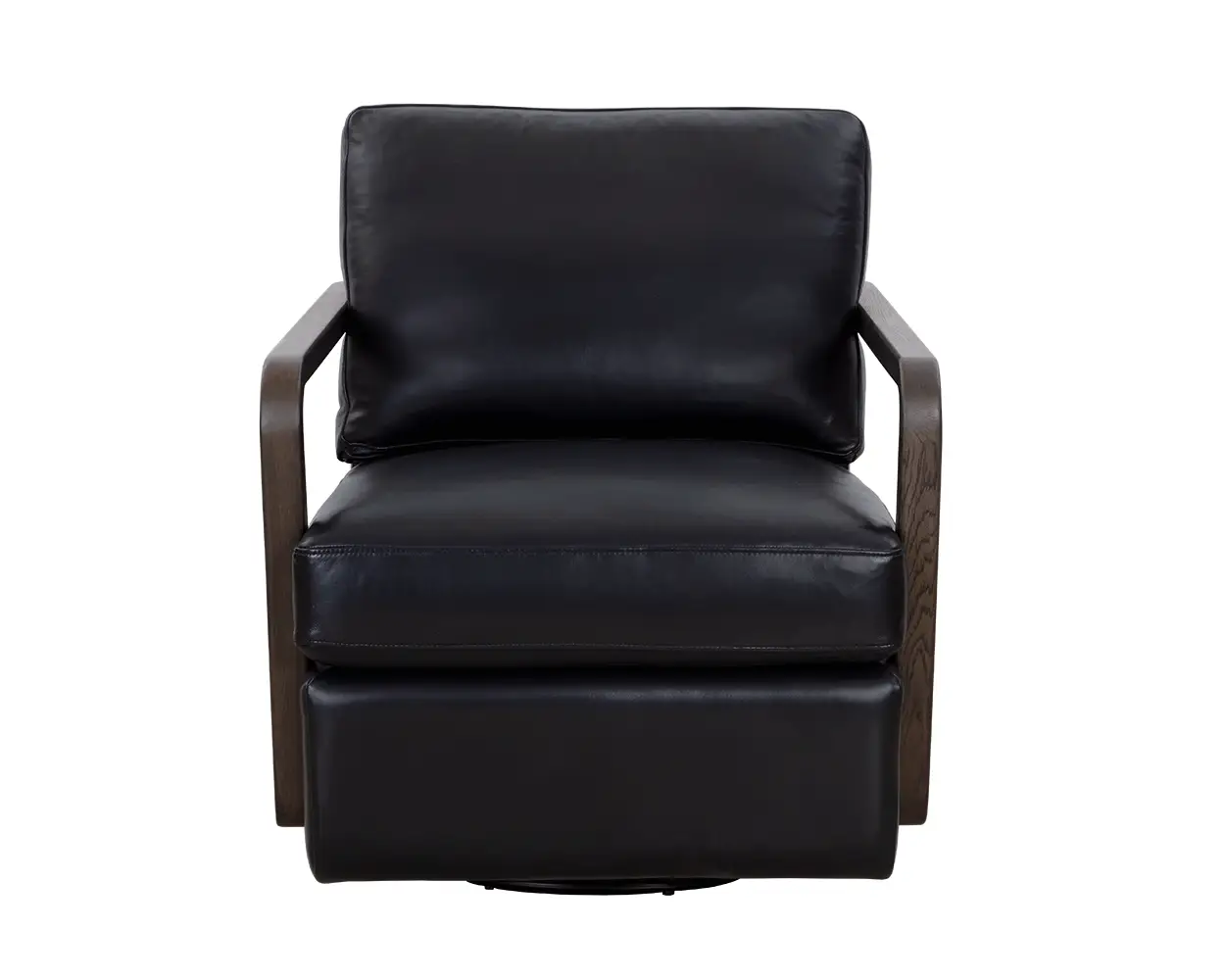 Castell Swivel Lounge Chair - Brown - Image 10