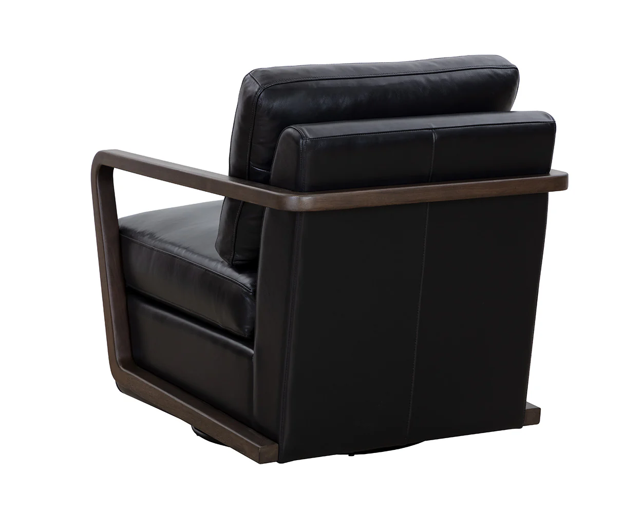 Castell Swivel Lounge Chair - Brown - Image 6