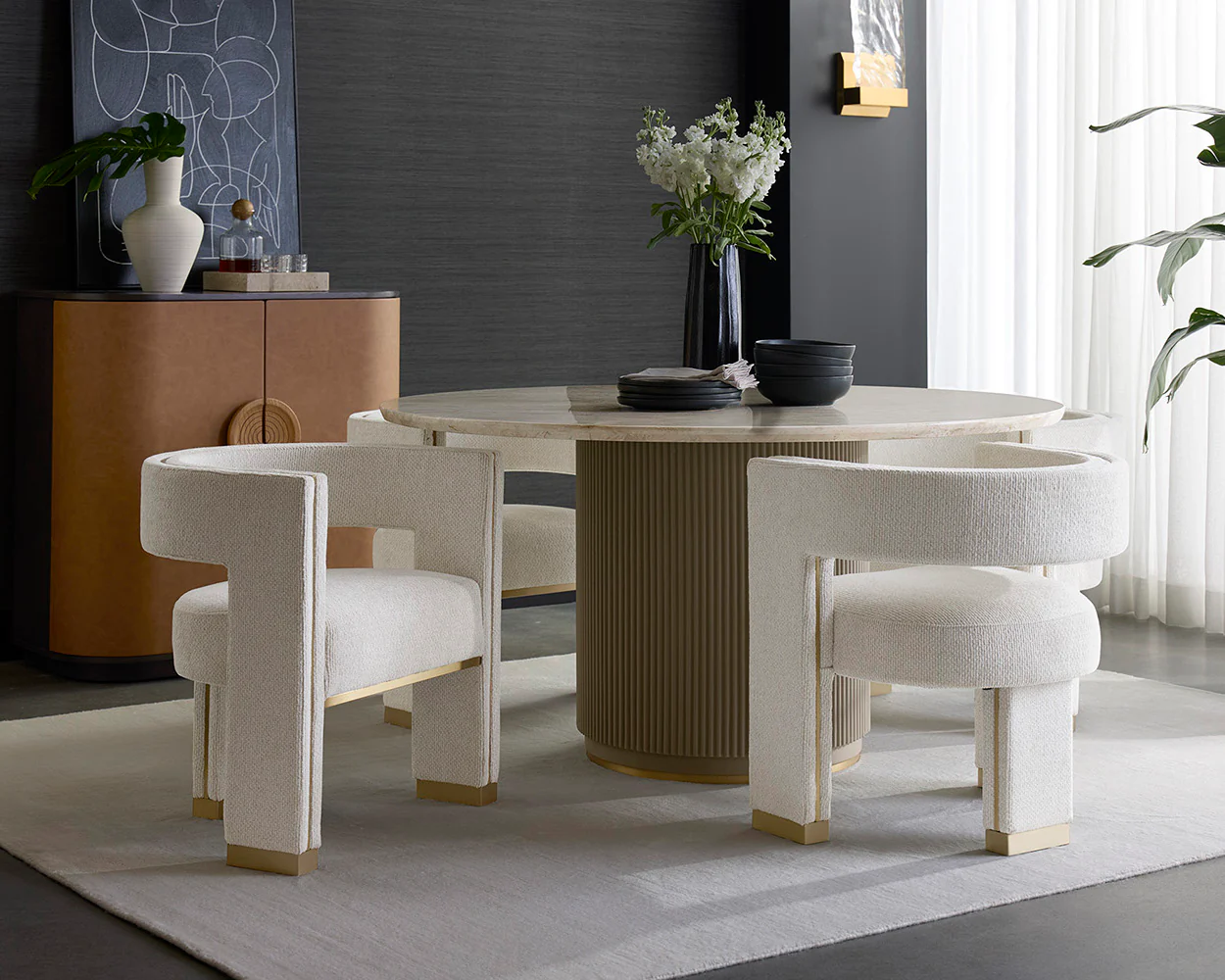 Cataldi Dining Table - 59" - Image 2