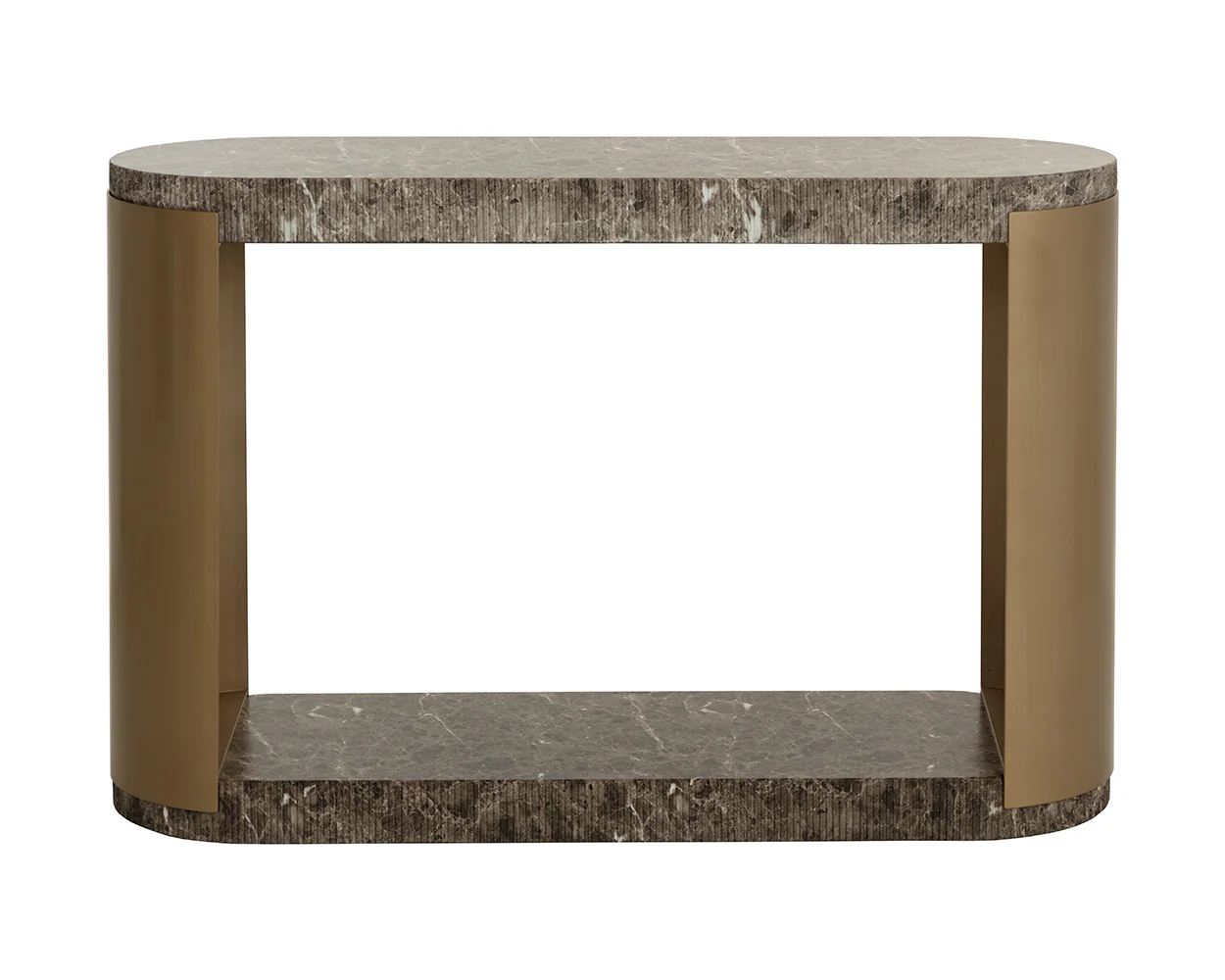 Cavette Console Table - Marble Look - Image 7
