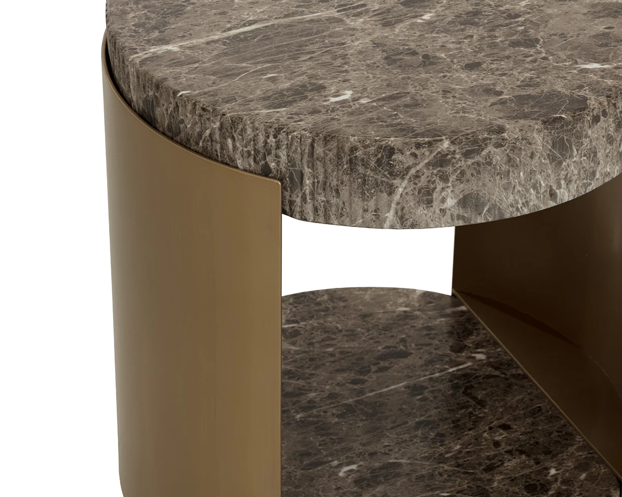 Cavette End Table - Marble Look - Image 10