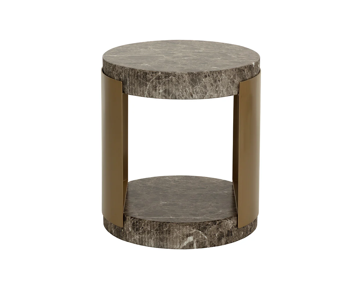 Cavette End Table - Marble Look - Image 7