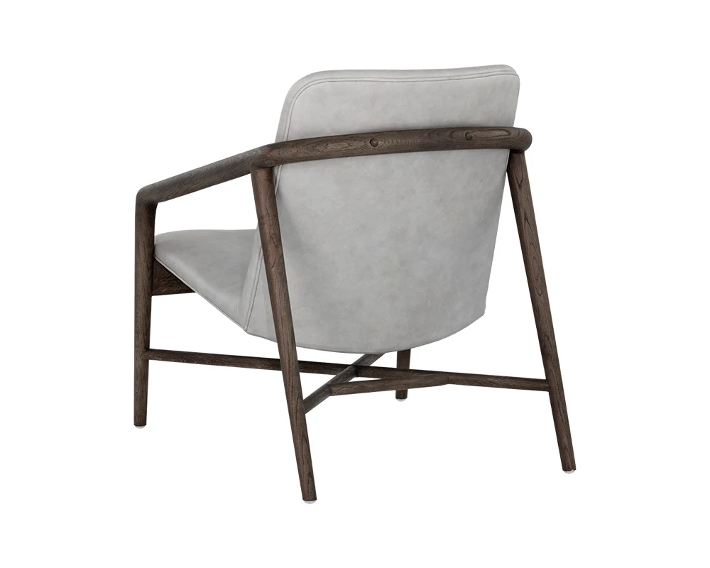 Cinelli Lounge Chair - Distressed Brown - Image 11