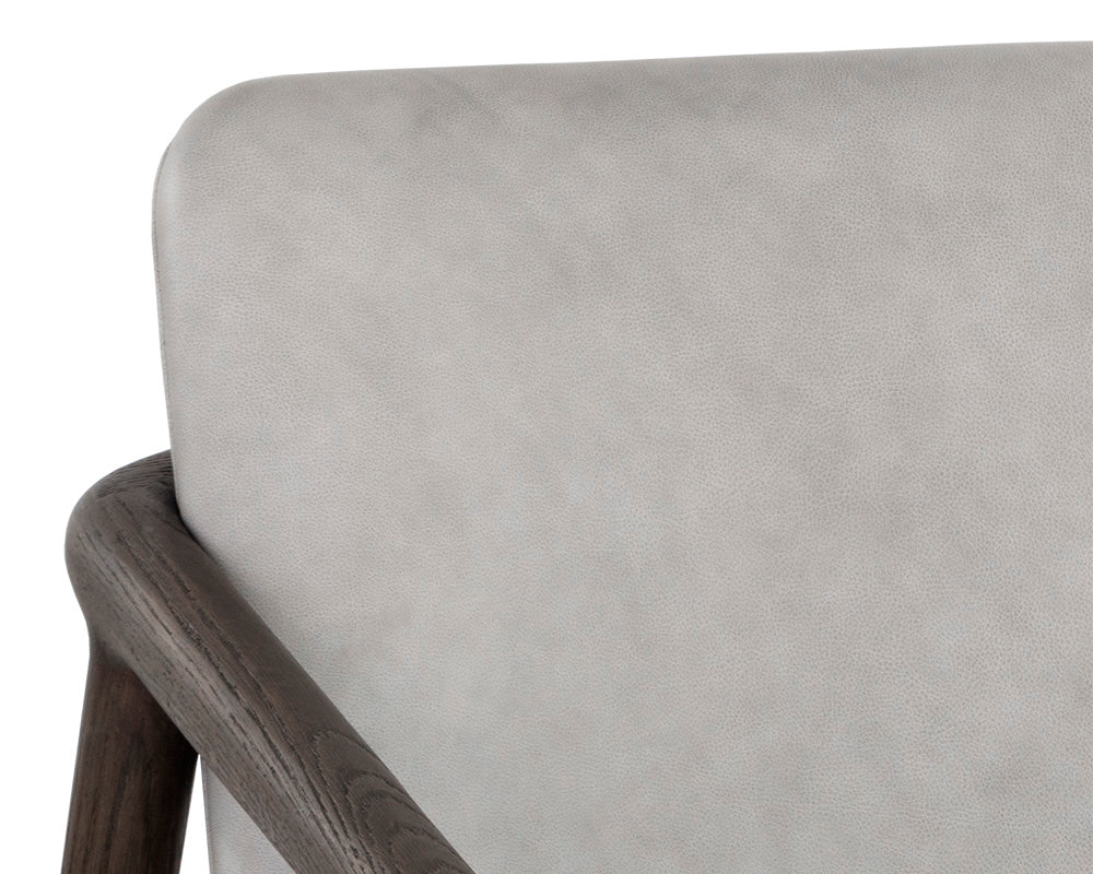 Cinelli Lounge Chair - Distressed Brown - Image 13