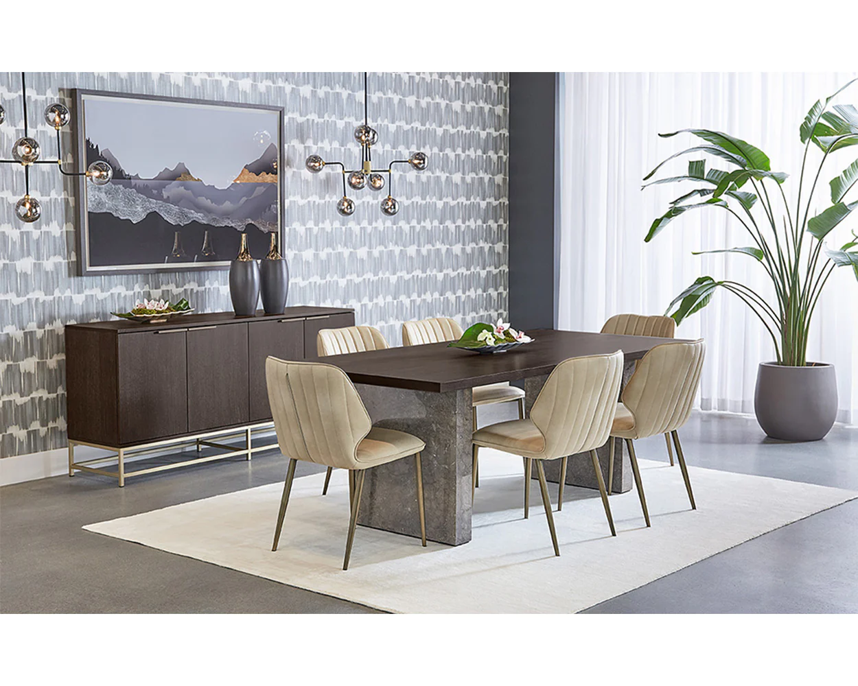Clinton Dining Chair - Bronze - Image 10
