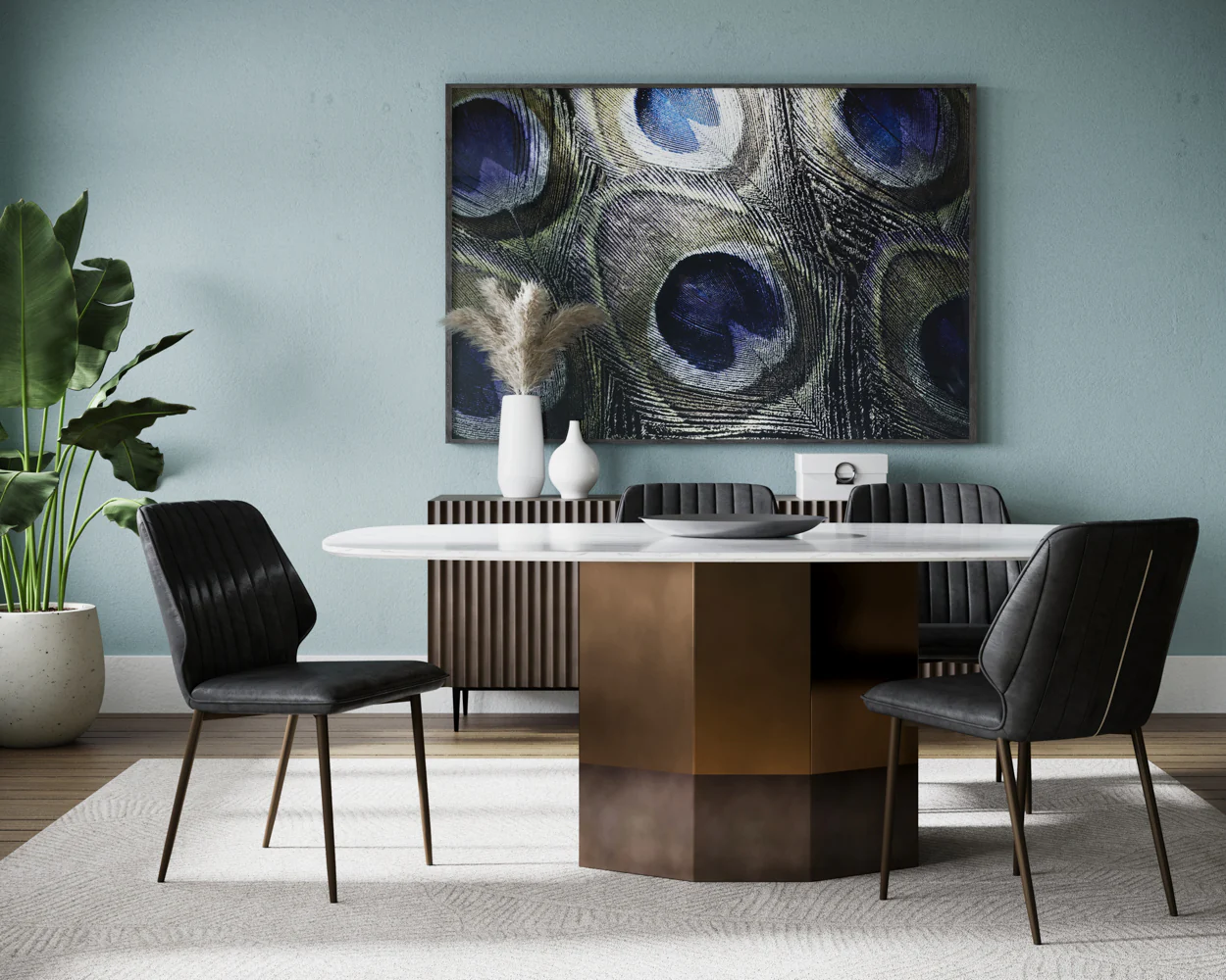 Clinton Dining Chair - Bronze - Image 2