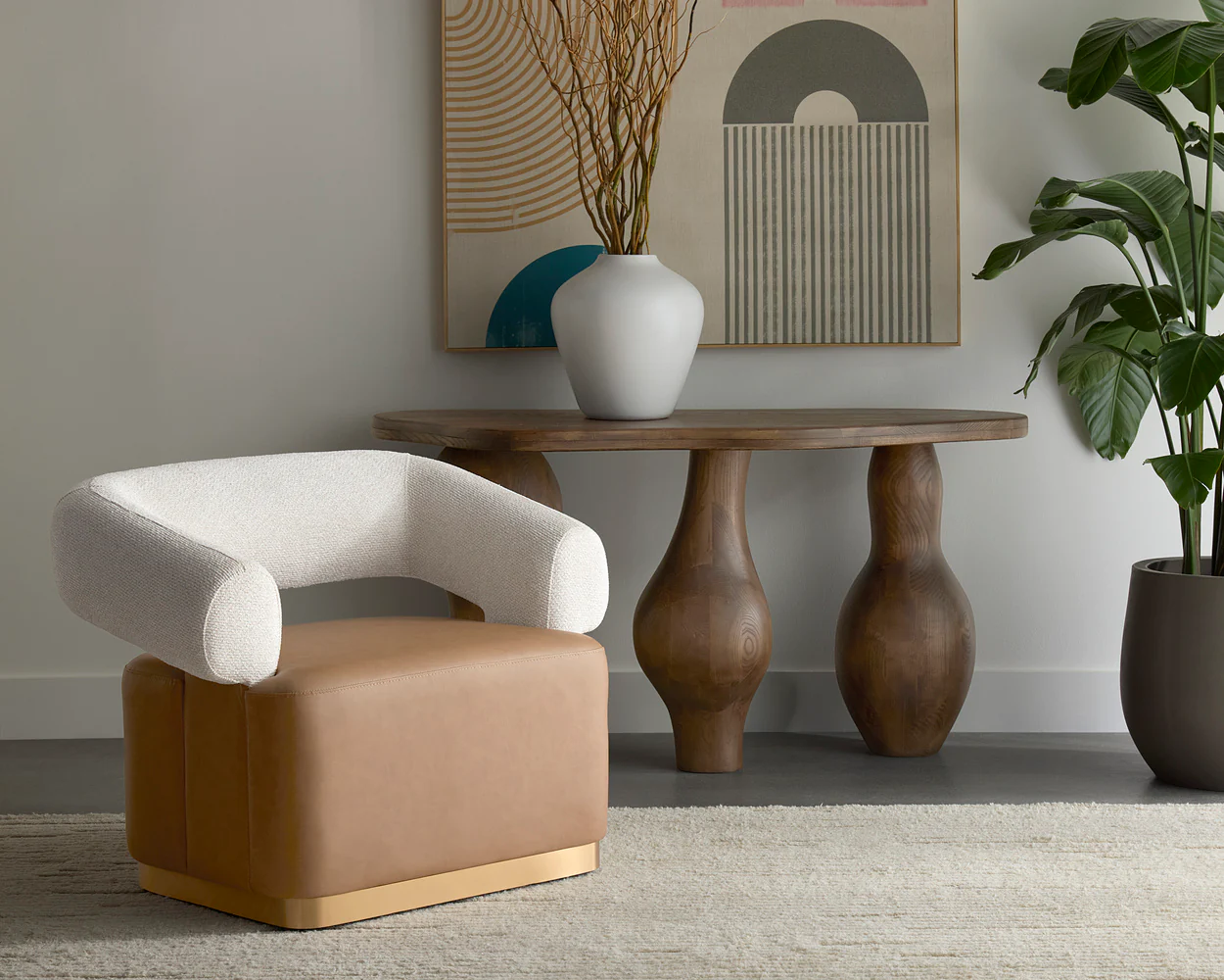 CM - Aggie Swivel Lounge Chair - Image 2