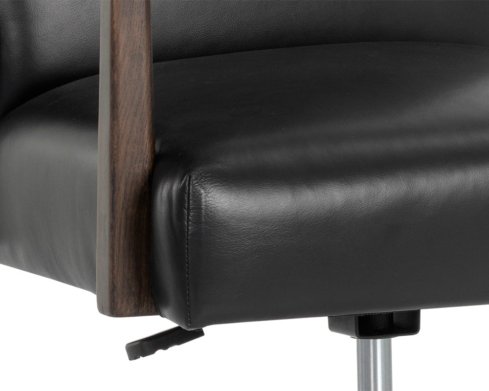 Collin Office Chair - Brown - Image 11