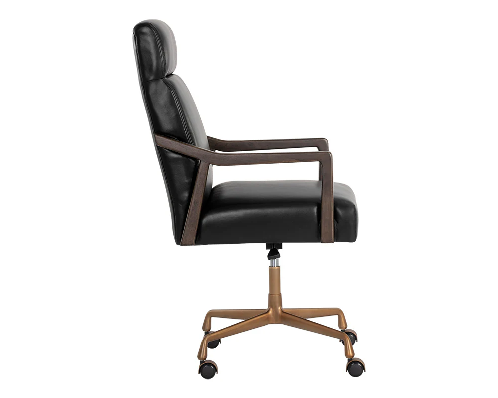 Collin Office Chair - Brown - Image 13
