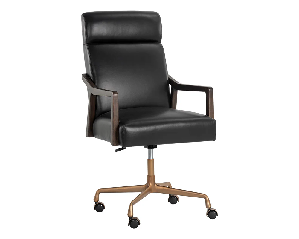 Collin Office Chair - Brown - Image 15
