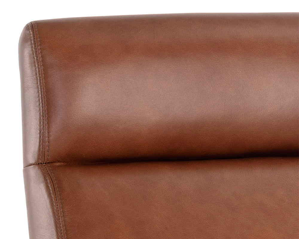 Collin Office Chair - Brown - Image 2