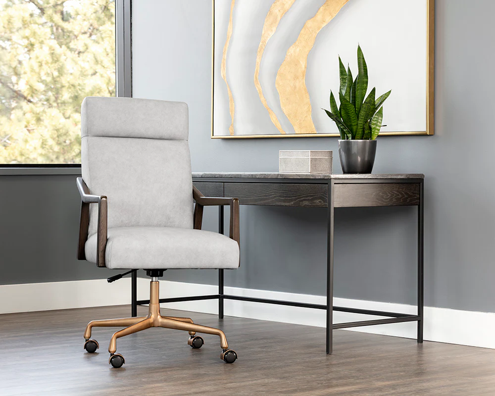 Collin Office Chair - Brown - Image 27