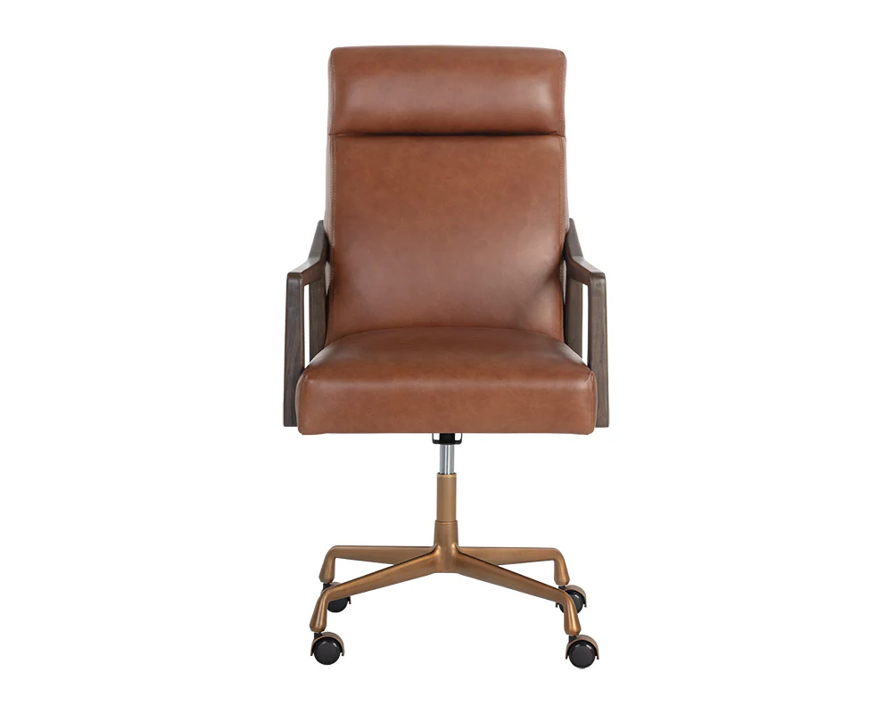 Collin Office Chair - Brown - Image 6