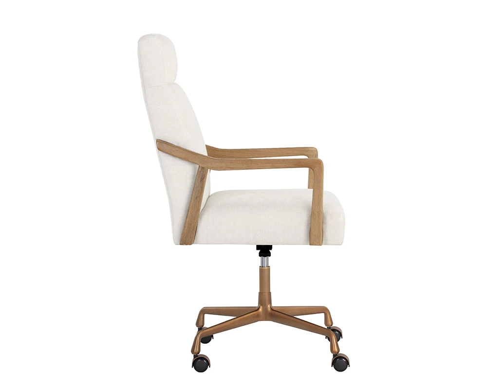 Collin Office Chair - Natural Oak - Image 5