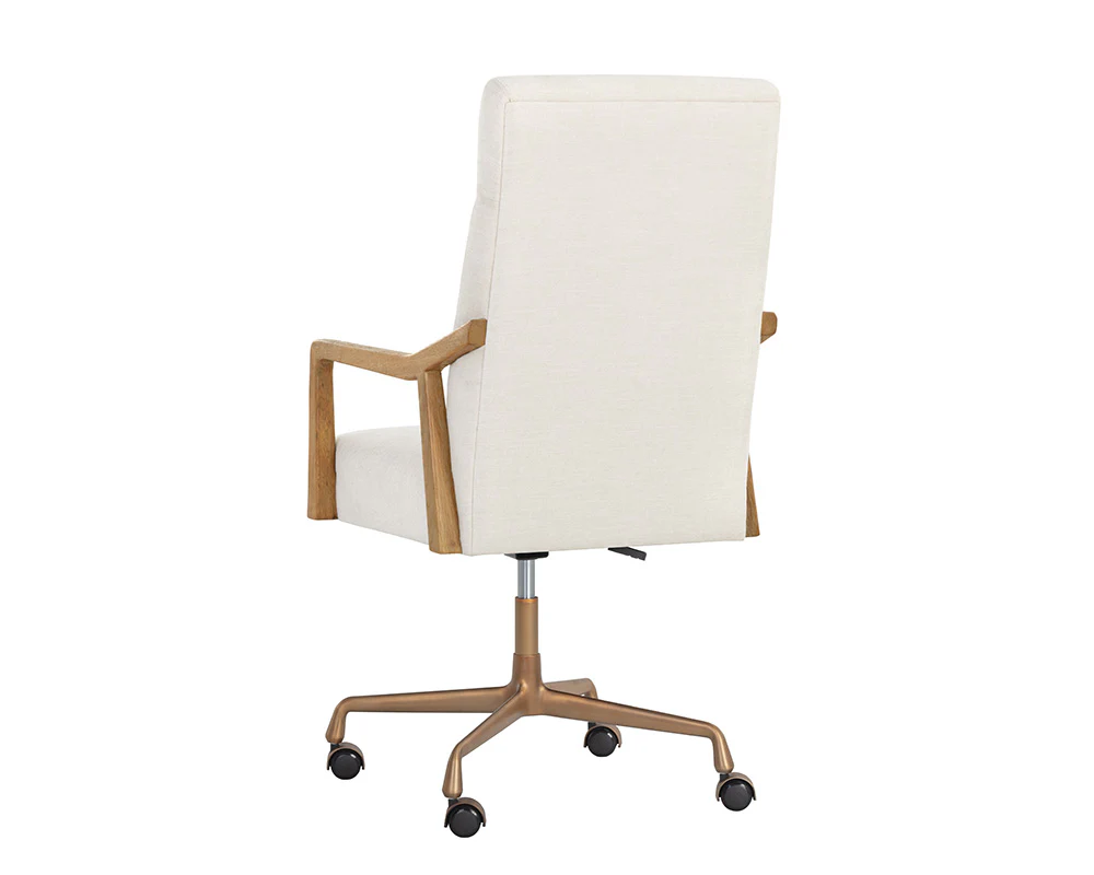 Collin Office Chair - Natural Oak - Image 6