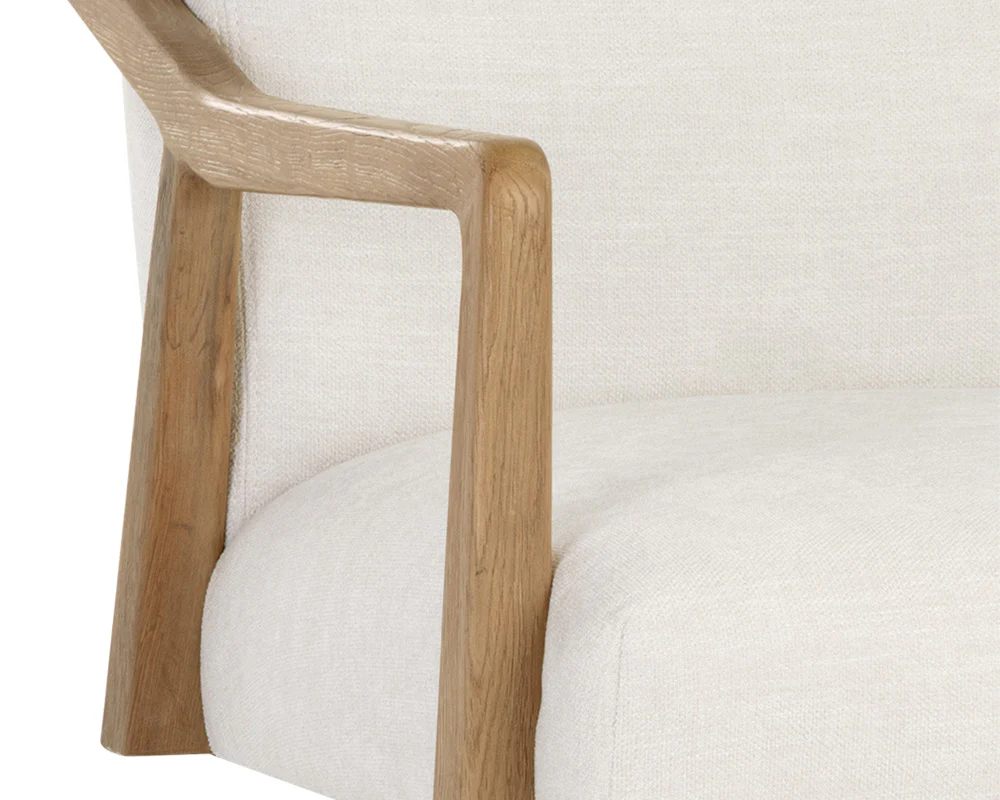 Collin Office Chair - Natural Oak - Image 7