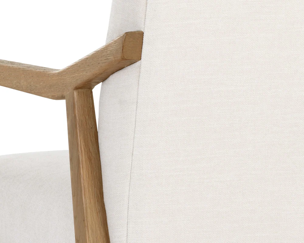 Collin Office Chair - Natural Oak - Image 9