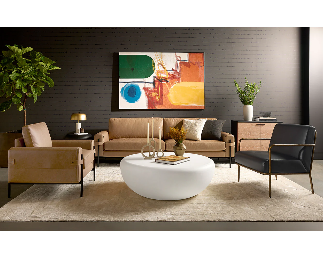 Colonial Revival - 48" X 72" - Black Floater Frame - Image 3