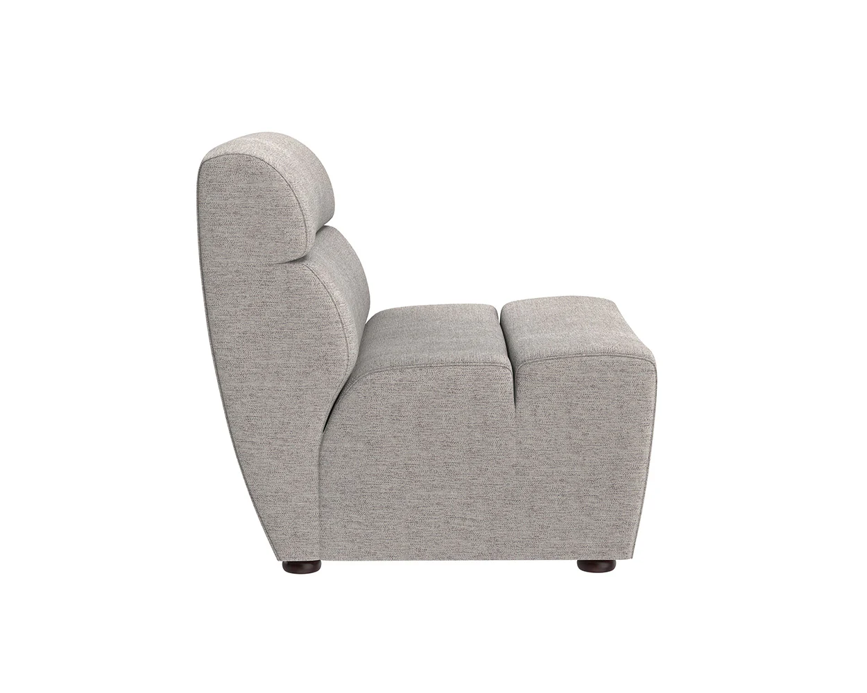 Cornell Modular Armless Chair - Image 4