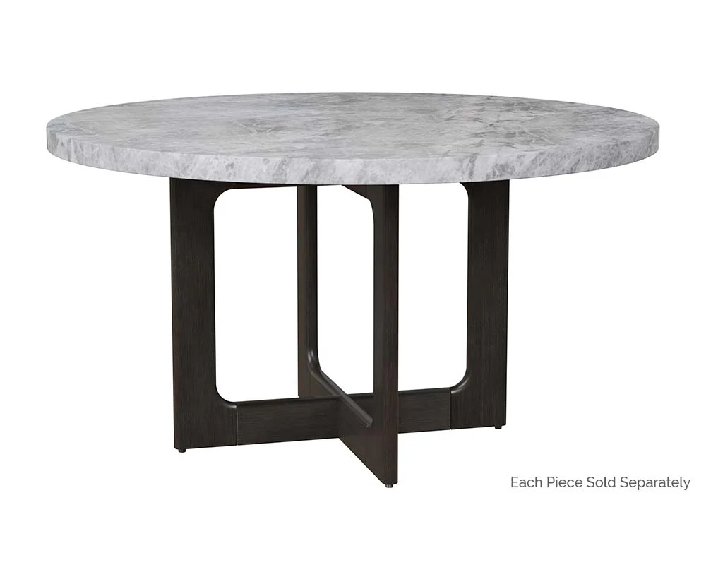 Cypher Dining Table Top - Marble Look - 55" - Image 10