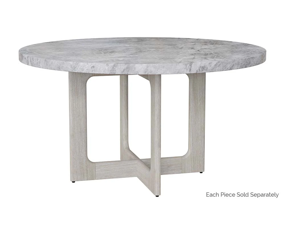 Cypher Dining Table Top - Marble Look - 55" - Image 12