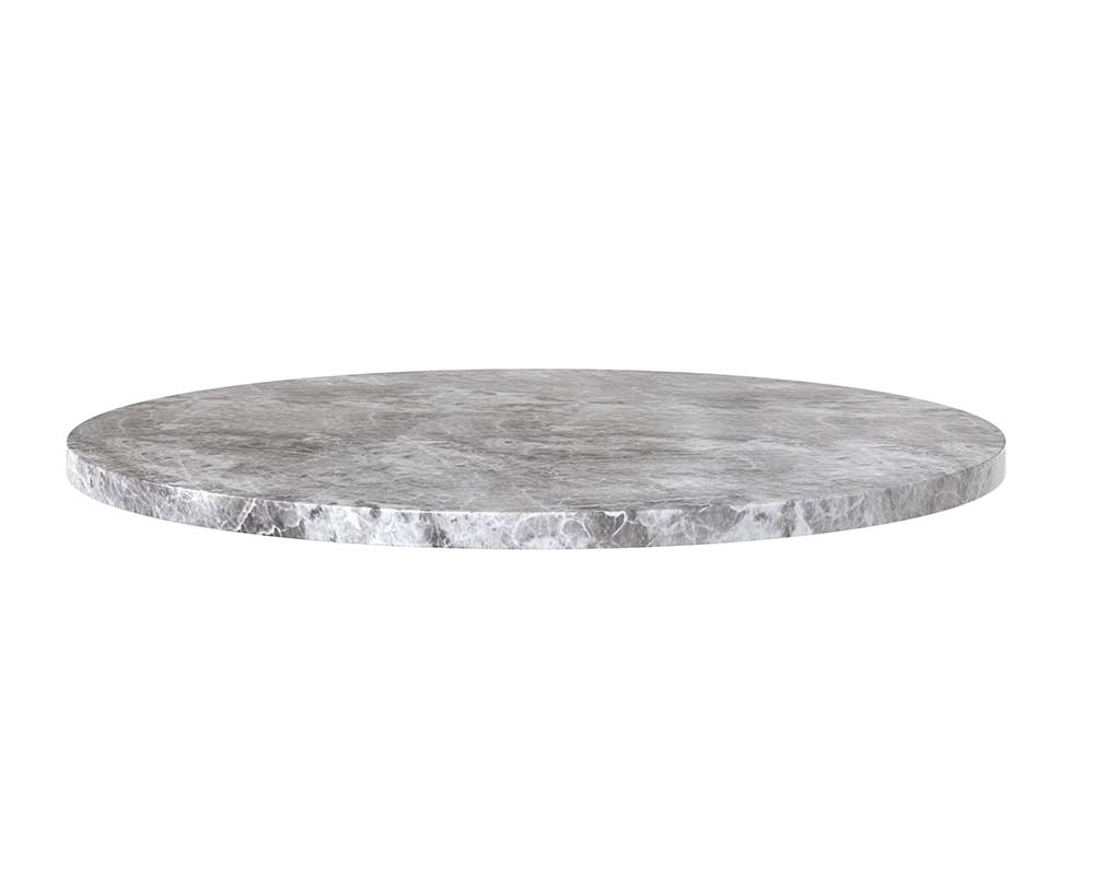 Cypher Dining Table Top - Marble Look - 55" - Image 13