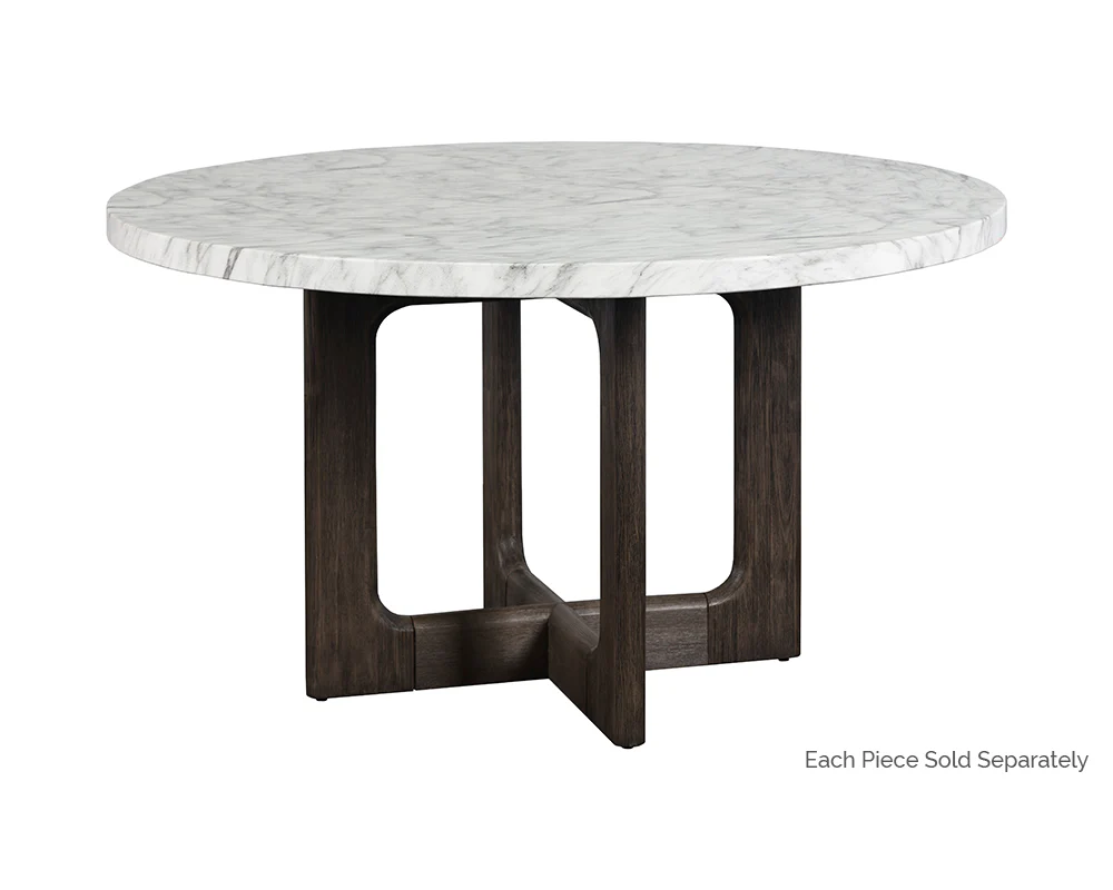 Cypher Dining Table Top - Marble Look - 55" - Image 3