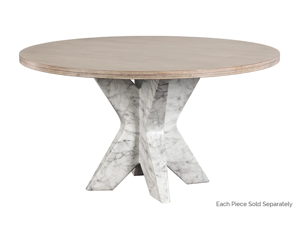 Cypher Dining Table Top - Wood - 55" - Image 10