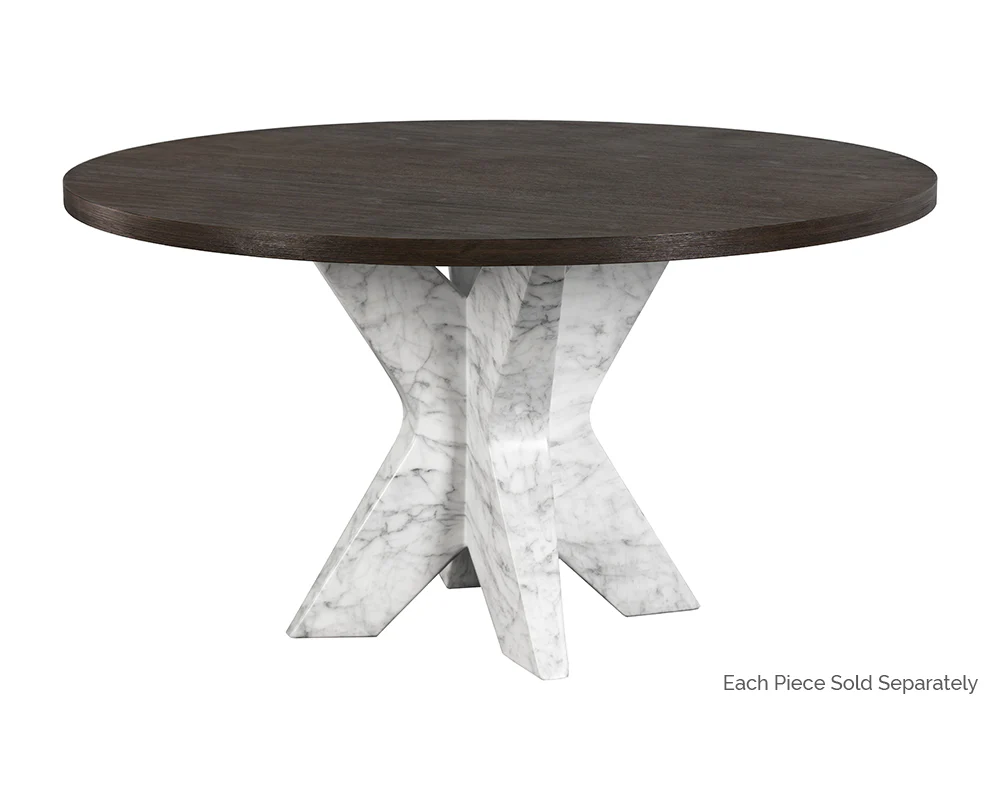 Cypher Dining Table Top - Wood - 55" - Image 3