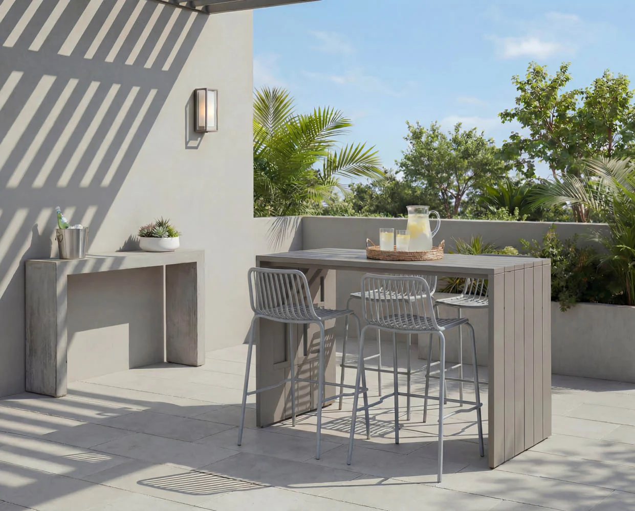 Cypress Outdoor Barstool - Image 2